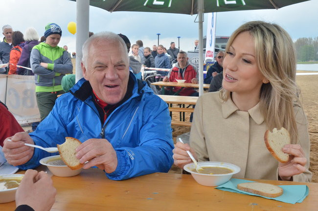 Magdalena Ogórek na Majówce z ABC