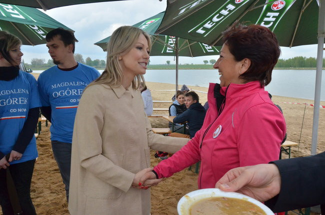 Magdalena Ogórek na Majówce z ABC