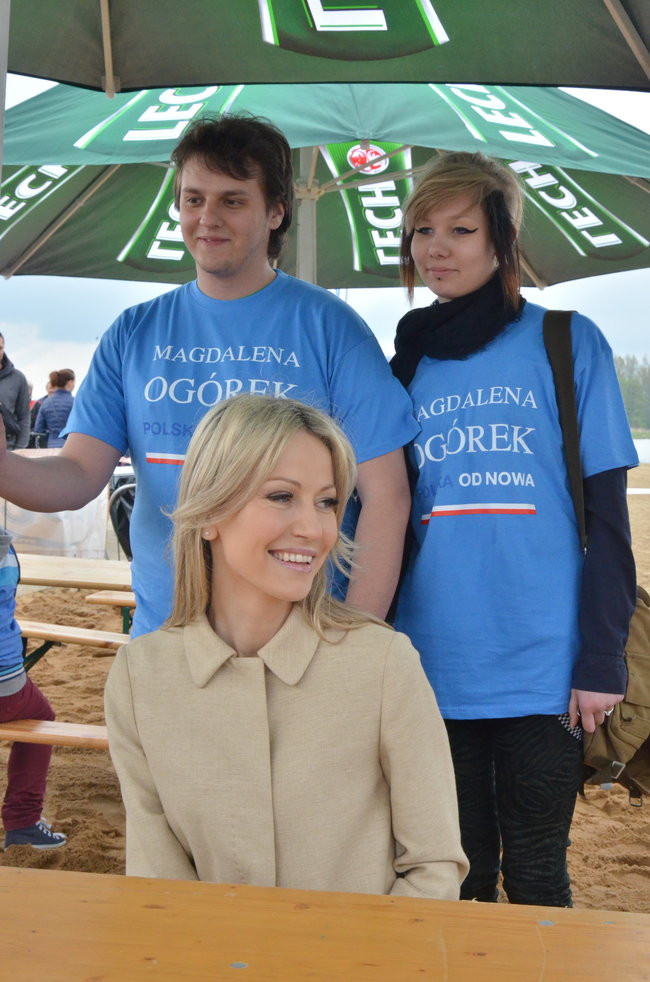 Magdalena Ogórek na Majówce z ABC