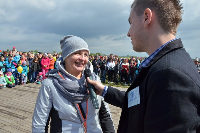 Magdalena Ogórek na Majówce z ABC