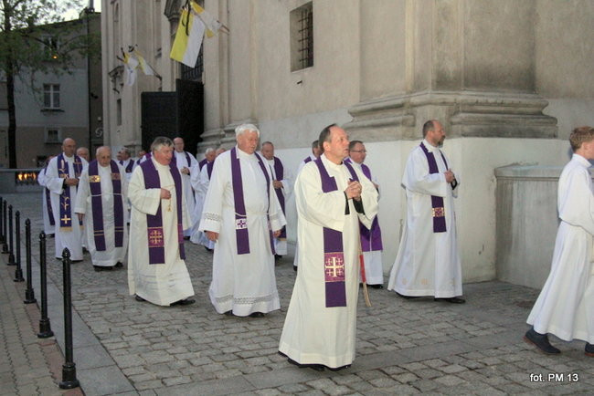 Pożegnanie proboszcza fary (zdjęcia)
