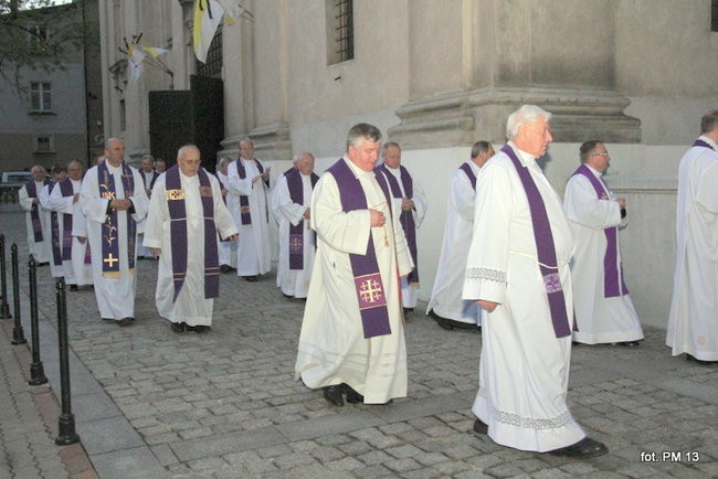 Pożegnanie proboszcza fary (zdjęcia)