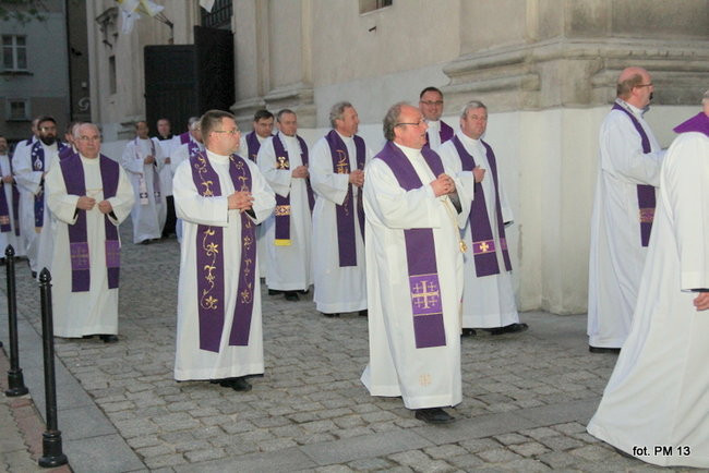 Pożegnanie proboszcza fary (zdjęcia)