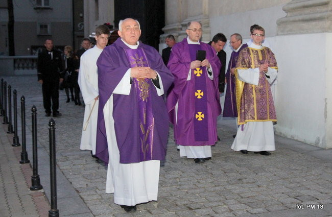 Pożegnanie proboszcza fary (zdjęcia)