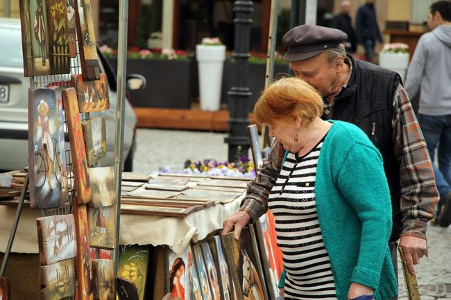 Po europejsku na rynku (zdjęcia)