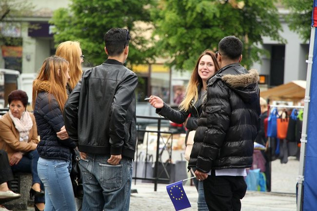 Po europejsku na rynku (zdjęcia)