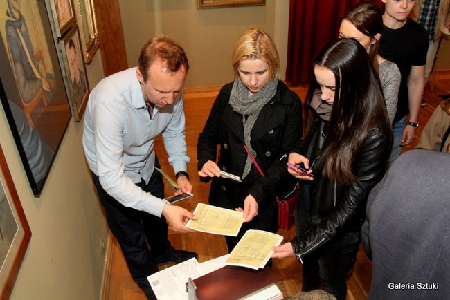 Nocne zwiedzanie Muzeum i Galerii (zdjęcia)