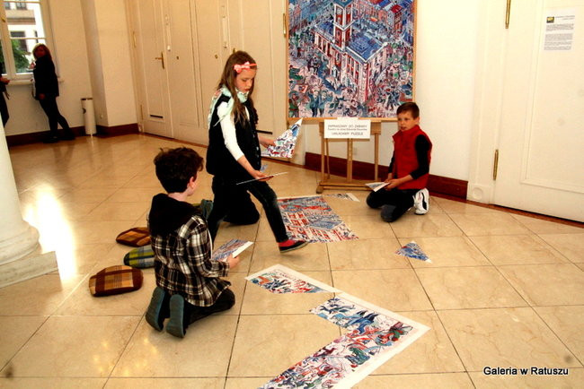 Nocne zwiedzanie Muzeum i Galerii (zdjęcia)