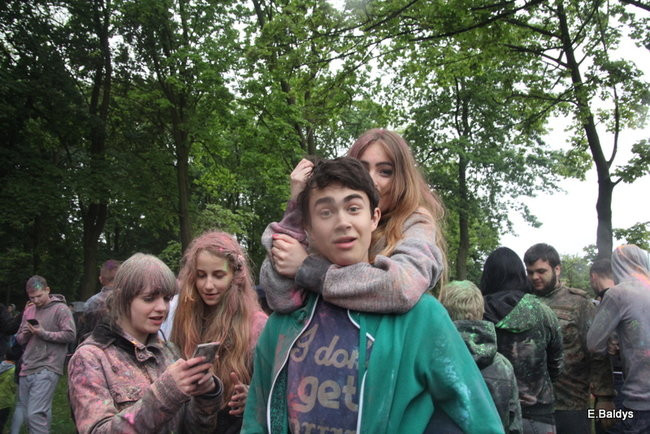 Kolorowe szaleństwo pod PWSZ ( zdjęcia)