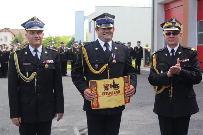 Odznaczenia, wyróżnienia i awanse u strażaków (zdjęcia)