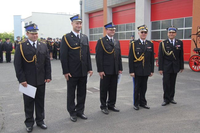 Odznaczenia, wyróżnienia i awanse u strażaków (zdjęcia)