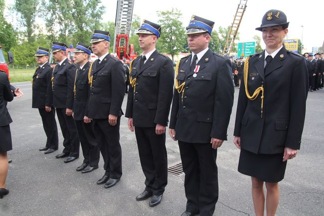 Odznaczenia, wyróżnienia i awanse u strażaków (zdjęcia)