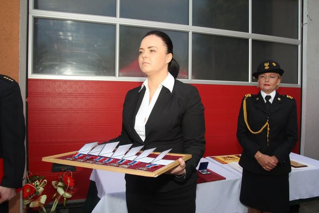 Odznaczenia, wyróżnienia i awanse u strażaków (zdjęcia)