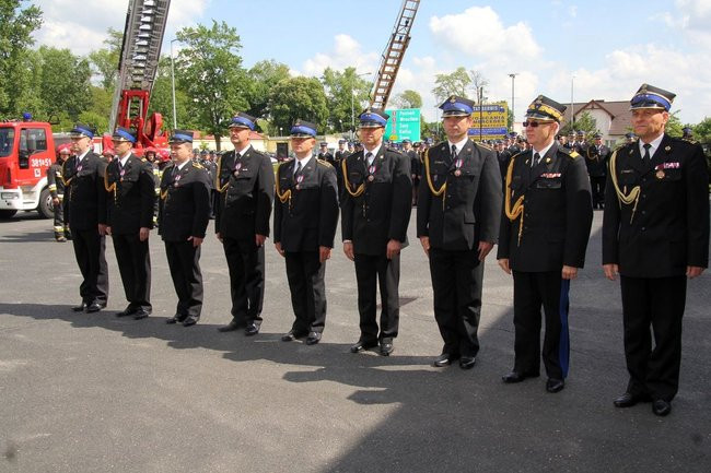 Odznaczenia, wyróżnienia i awanse u strażaków (zdjęcia)