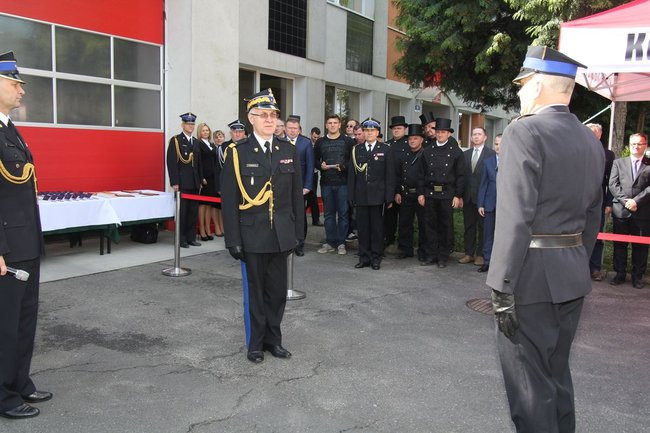 Odznaczenia, wyróżnienia i awanse u strażaków (zdjęcia)