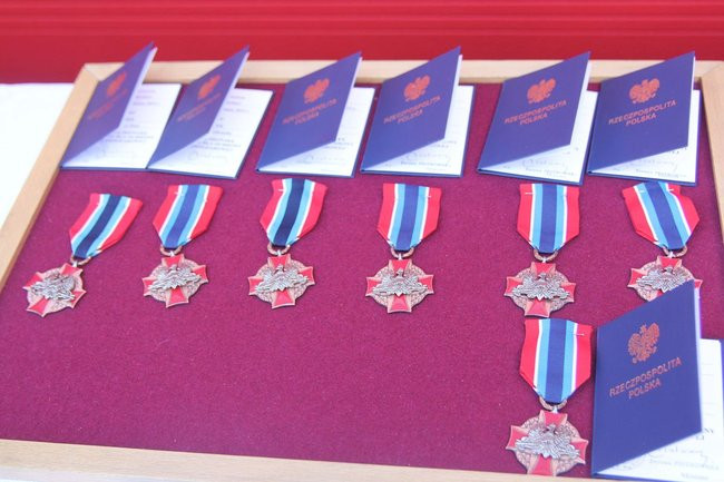 Odznaczenia, wyróżnienia i awanse u strażaków (zdjęcia)