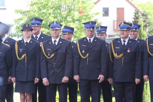 Odznaczenia, wyróżnienia i awanse u strażaków (zdjęcia)