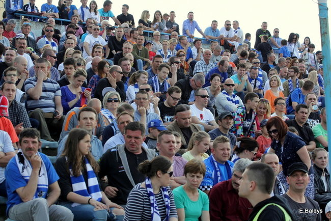 Kibice Unii wierni do końca (zdjęcia)