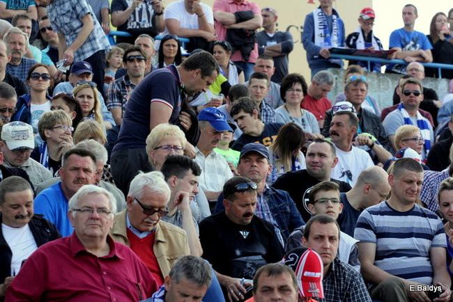 Kibice Unii wierni do końca (zdjęcia)