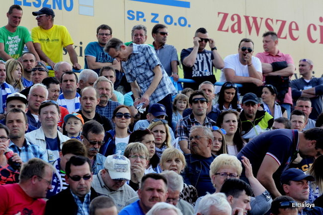 Kibice Unii wierni do końca (zdjęcia)