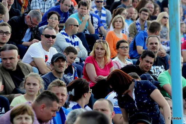 Kibice Unii wierni do końca (zdjęcia)