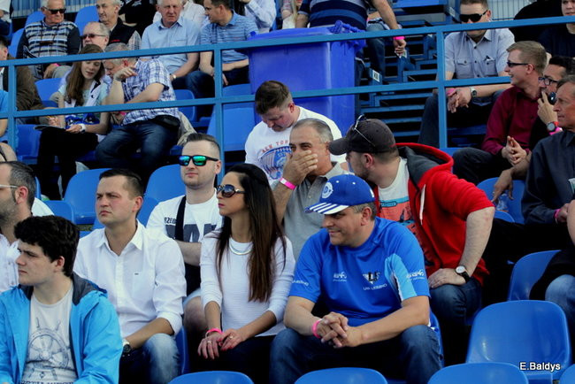 Kibice Unii wierni do końca (zdjęcia)