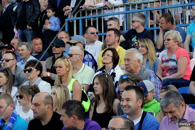 Kibice Unii wierni do końca (zdjęcia)