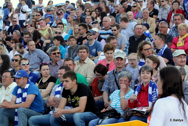 Kibice Unii wierni do końca (zdjęcia)