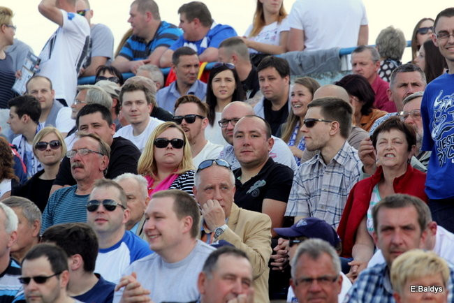 Kibice Unii wierni do końca (zdjęcia)