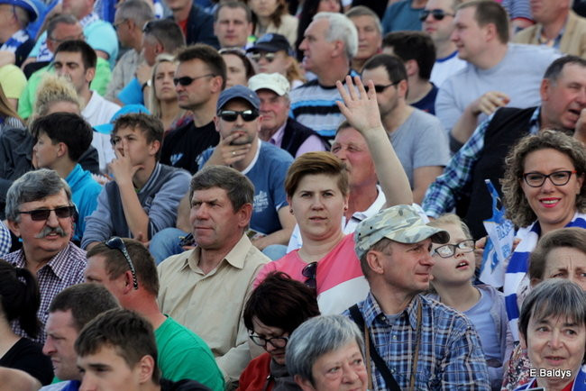 Kibice Unii wierni do końca (zdjęcia)