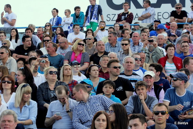 Kibice Unii wierni do końca (zdjęcia)