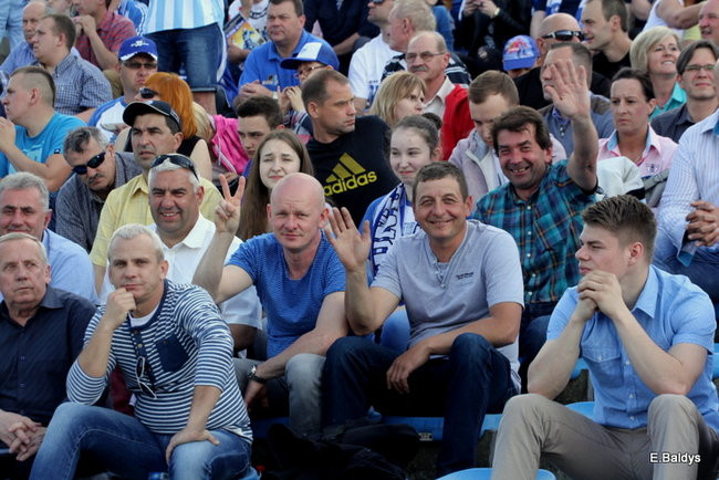 Kibice Unii wierni do końca (zdjęcia)