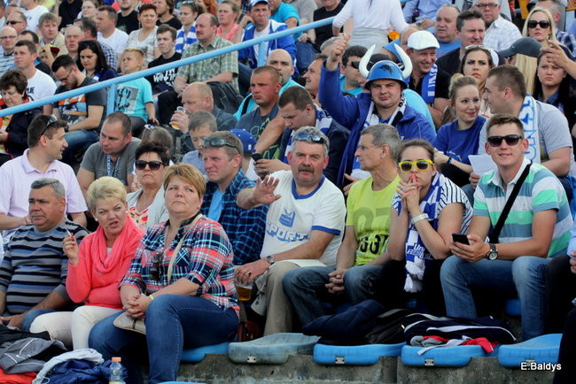 Kibice Unii wierni do końca (zdjęcia)