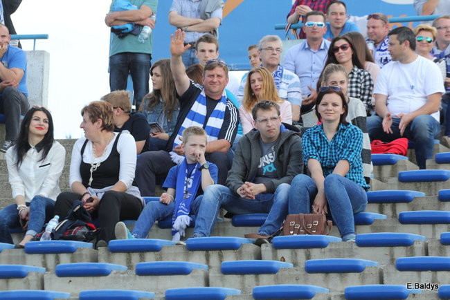 Kibice Unii wierni do końca (zdjęcia)