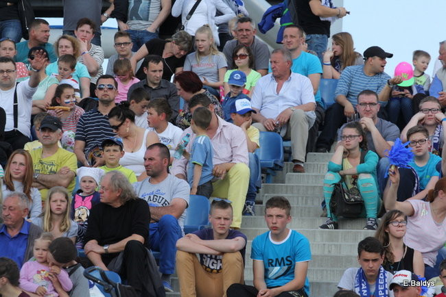 Kibice Unii wierni do końca (zdjęcia)