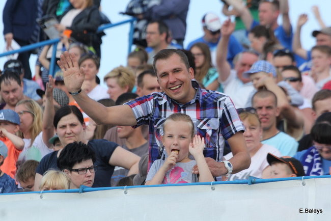 Kibice Unii wierni do końca (zdjęcia)