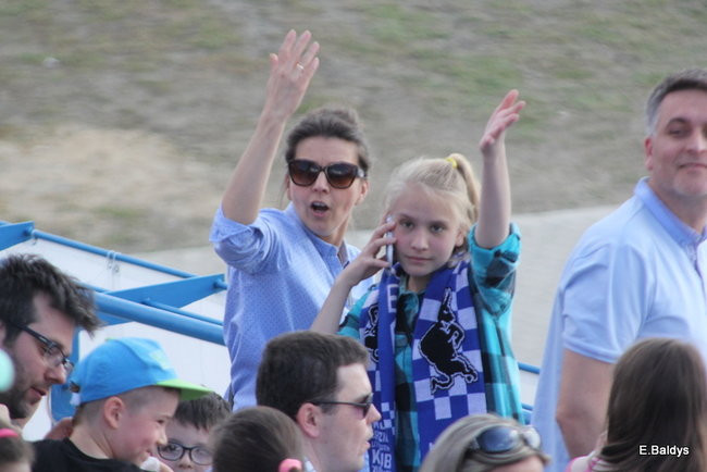 Kibice Unii wierni do końca (zdjęcia)