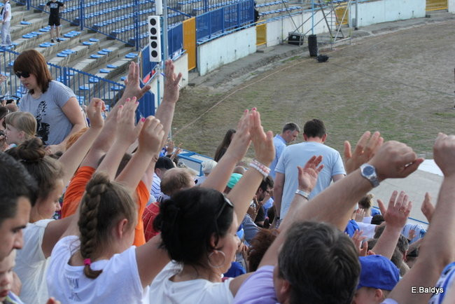 Kibice Unii wierni do końca (zdjęcia)