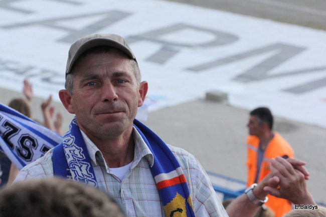 Kibice Unii wierni do końca (zdjęcia)