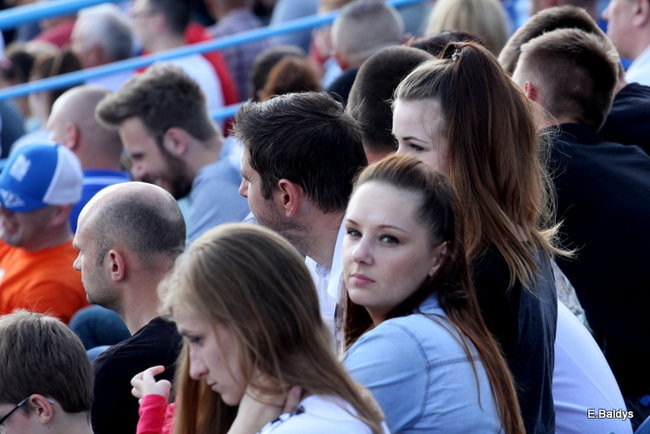 Kibice Unii wierni do końca (zdjęcia)