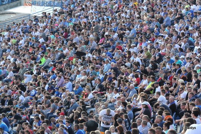 Kibice Unii wierni do końca (zdjęcia)