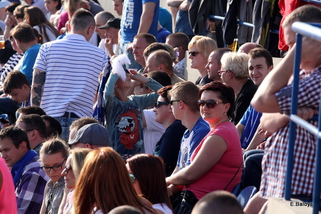 Kibice Unii wierni do końca (zdjęcia)