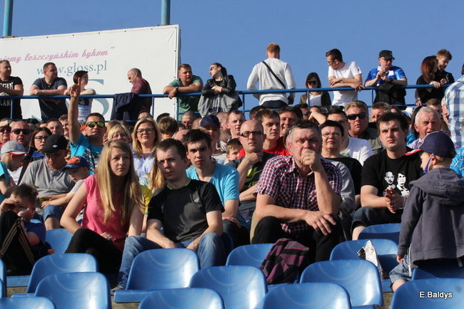 Kibice Unii wierni do końca (zdjęcia)