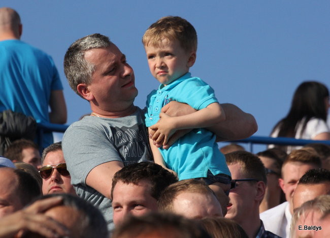 Kibice Unii wierni do końca (zdjęcia)