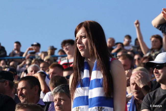 Kibice Unii wierni do końca (zdjęcia)