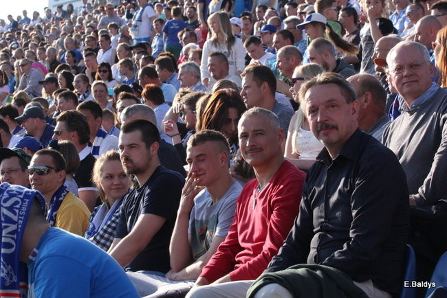 Kibice Unii wierni do końca (zdjęcia)