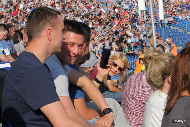 Kibice Unii wierni do końca (zdjęcia)