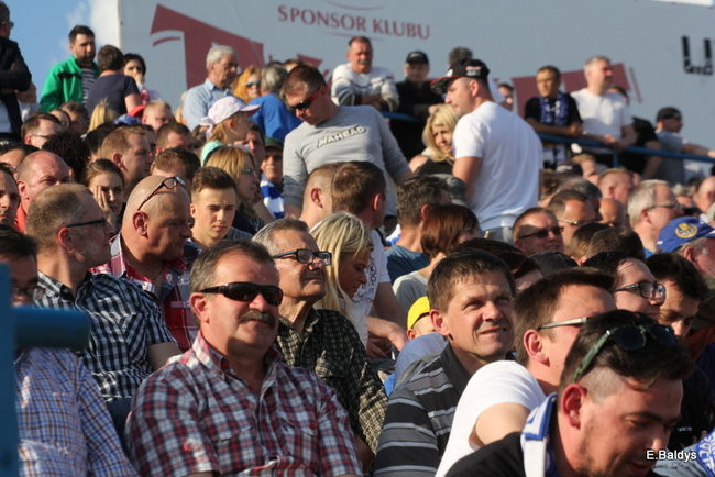 Kibice Unii wierni do końca (zdjęcia)