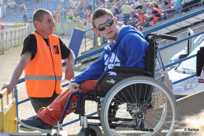 Kibice Unii wierni do końca (zdjęcia)