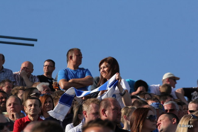 Kibice Unii wierni do końca (zdjęcia)